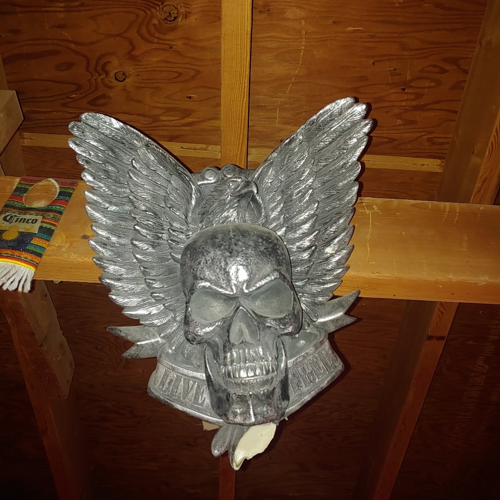 Multiple Harley Davidson decorations